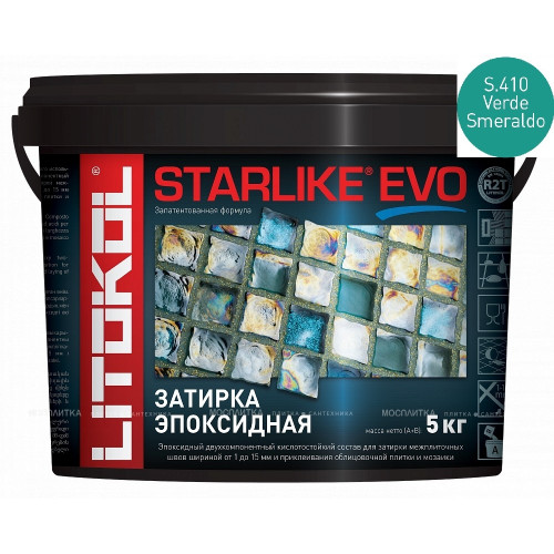 Затирка Litokol STARLIKE EVO S.410 VERDE SMERALDO