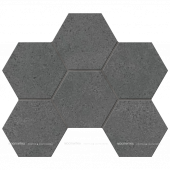 Мозаика LA04 Hexagon 25x28,5 непол.(10 мм)