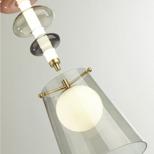 Подвесной светодиодный светильник Odeon Light Exclusive Amore 5411/18LB