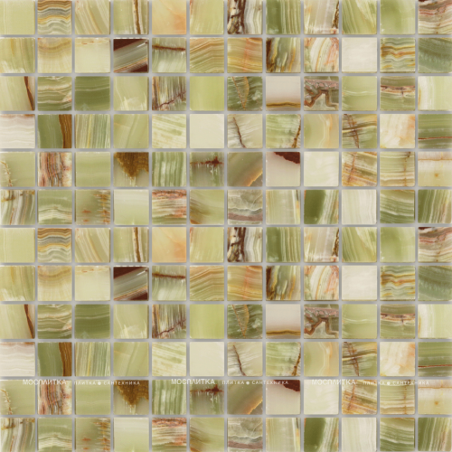 Мозаика Caramelle  Onice Jade Verde POL 23x23x7