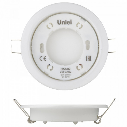 Встраиваемый светильник Uniel GX53-H2 UL-00005051