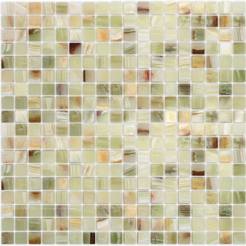 Мозаика Caramelle  Onice Jade Verde POL 15x15x7