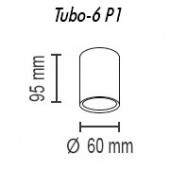 Потолочный светильник TopDecor Tubo6 P1 30