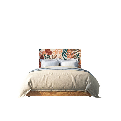 Кровать "Berber" 160 на 200 25 принт арт BB41/Print_25