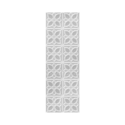Плитка Lissabon рельеф серый 25х75