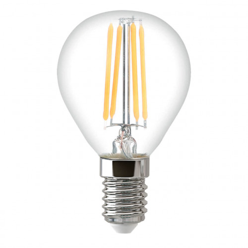 Лампа светодиодная филаментная Thomson E14 9W 4500K шар прозрачная TH-B2086