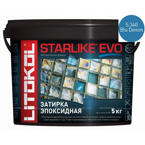 Затирка Litokol STARLIKE EVO S.340 BLU DENIM