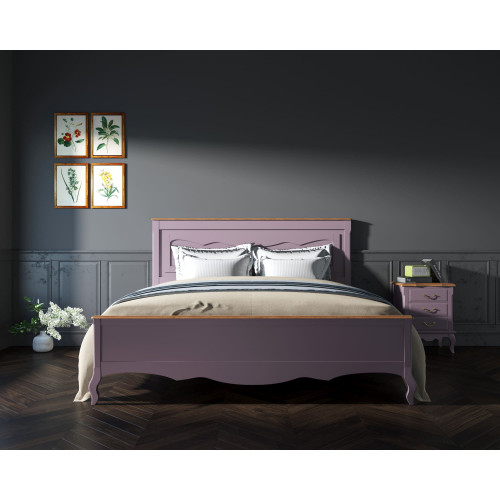 Дизайнерская кровать "Leontina Lavanda" 180x200 арт ST9341/18L