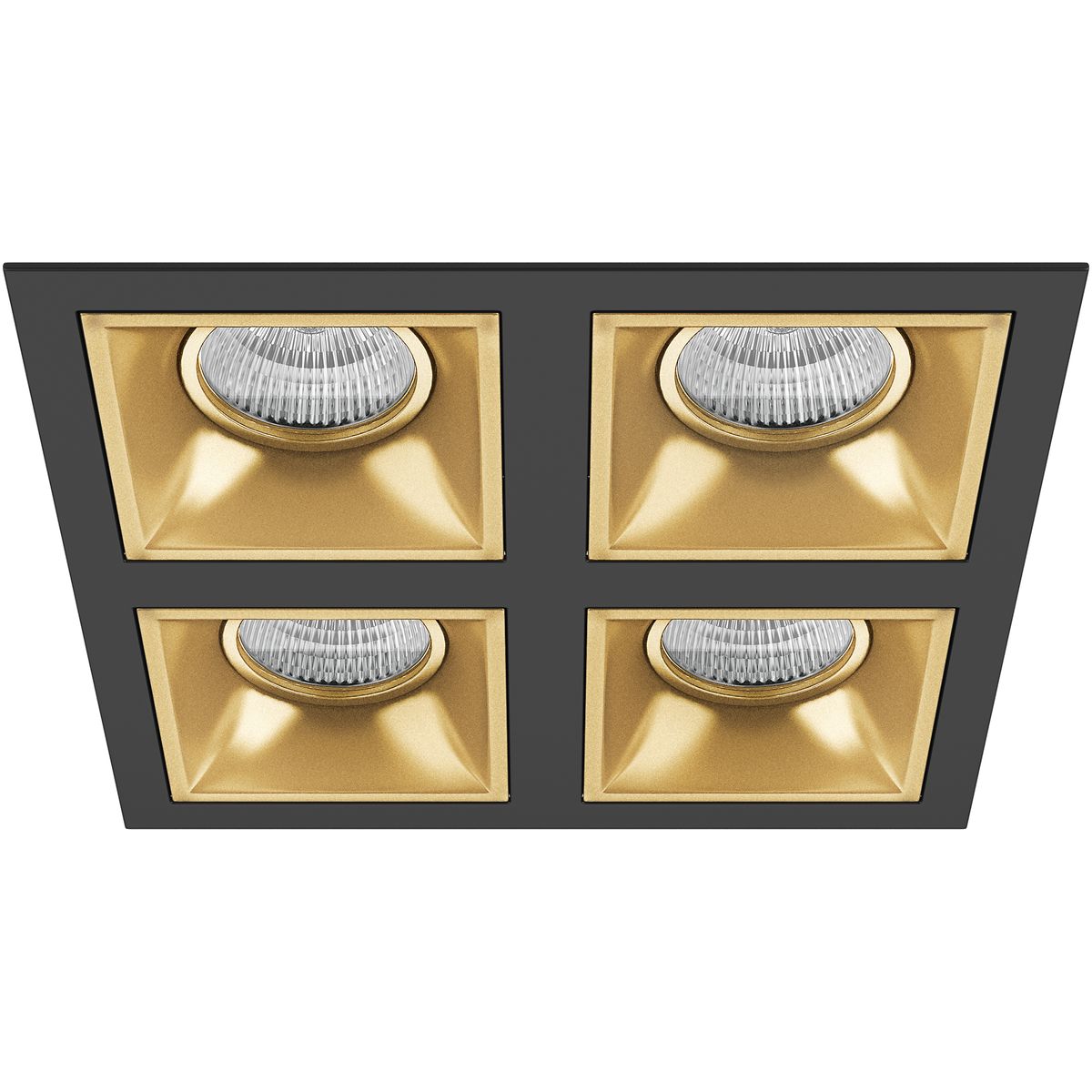 Встраиваемый светильник Lightstar Domino Quadro (214547+214503+214503+214503+214503) D54703030303